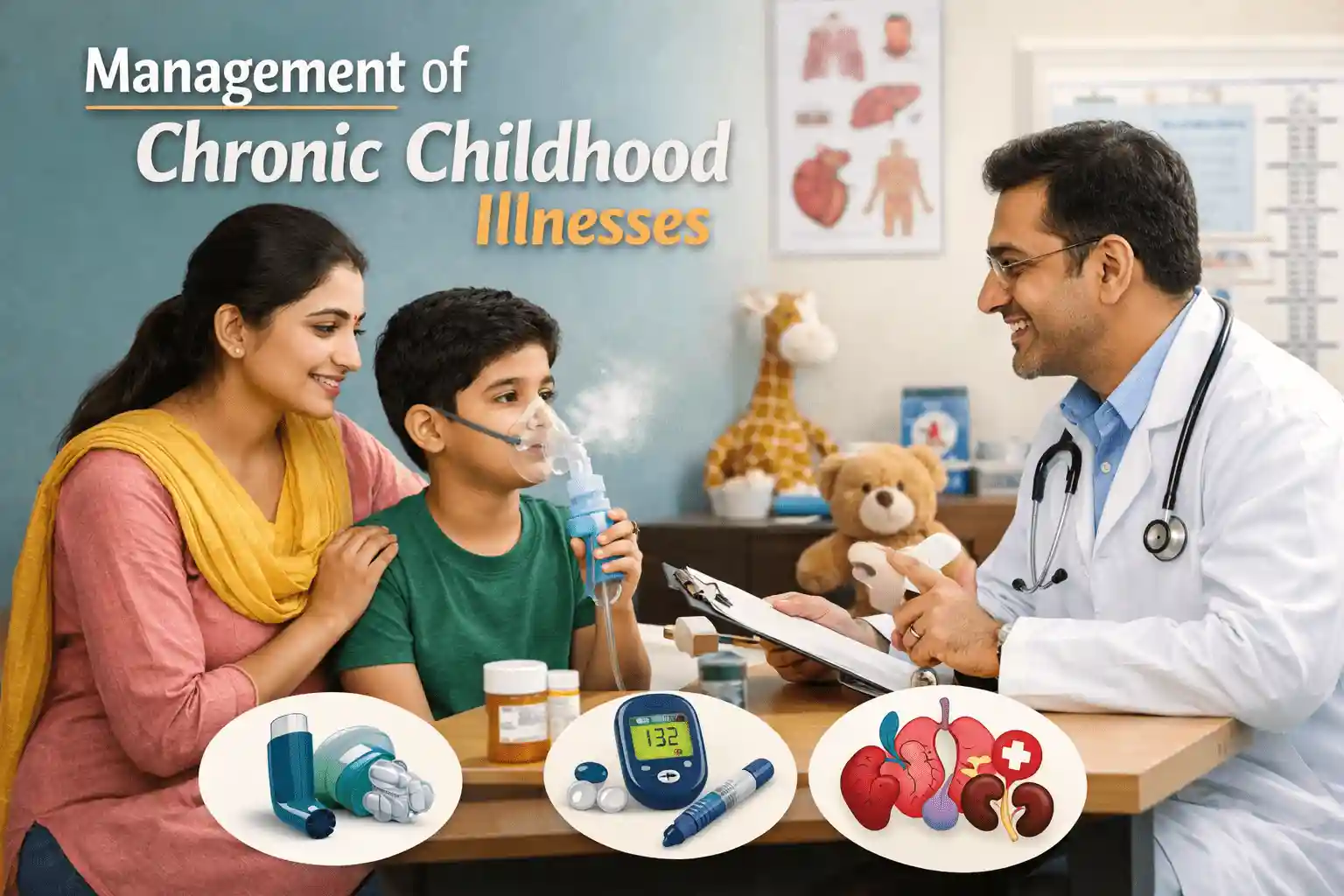 Management of chronic childhood illnesses